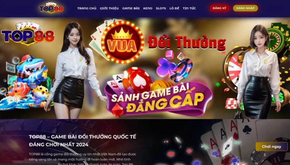 TOP88 chỉ hoạt động tại thị trường Châu Á